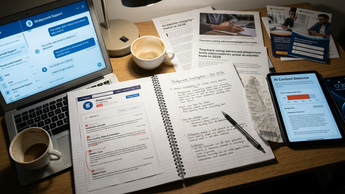 Studycrumb Reviews 2026: What Real Customers Say